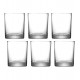 Jogo 6 Copos 340ml Whisky Prestige On The Rocks